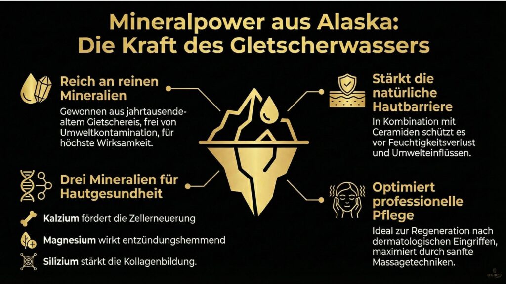Alaska Gletscherwasser_ Hautpflege mit Mineralpower
