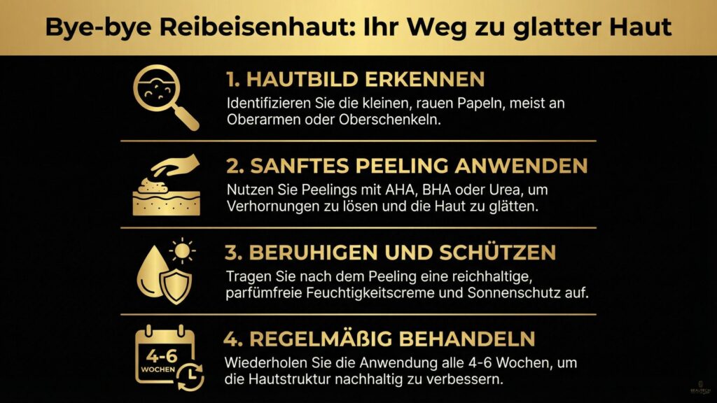 Bye-bye unebene Haut Strategien gegen Keratosis Pilaris am Körper
